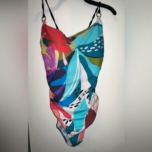 La Blanca Medium Muti color tummy control one piece swimsuit